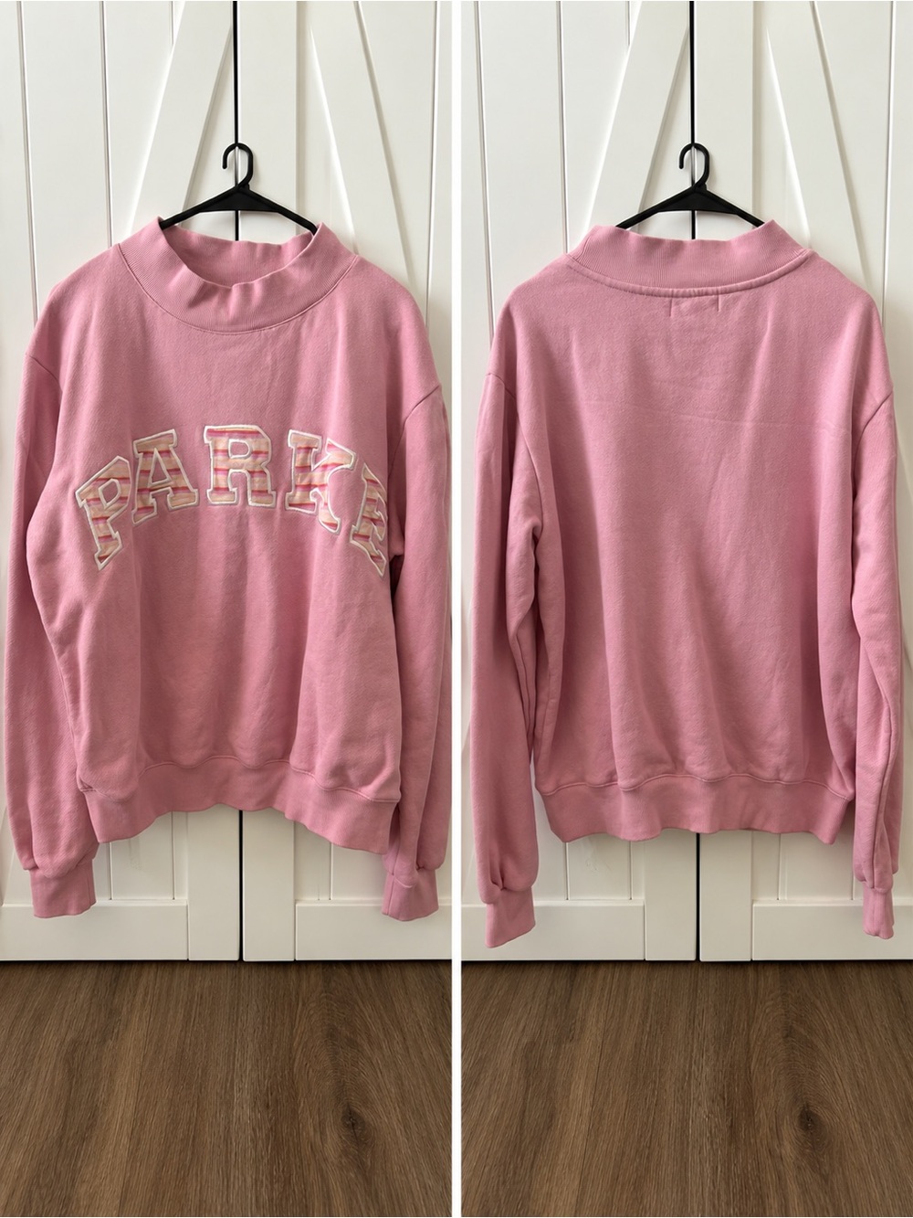Parke “It’s a Girl” Mockneck & Claw Clip - Picture 2 of 3